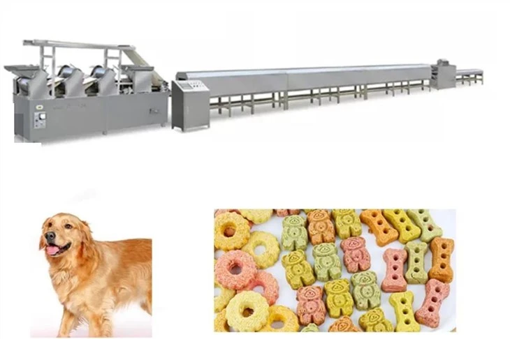Machine voor het maken van hondenkoekjes